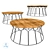 Sleek Modern Deion Coffee Table 3D model small image 2