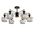 Industrial Loft Pendant Light 3D model small image 1