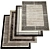 Luxury Dimensional Carpet, 200cmx300cm 3D model small image 1