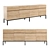 Contemporary Ligna Sideboard with Ethnicraft Design 3D model small image 1