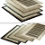 Elegant 200x300cm Carpet 3D model small image 2