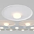 Modern Aluminum Ceiling Lamp 3D model small image 8