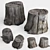 3D Stump Scans: Two Stumps for Photorealistic Rendering 3D model small image 1