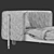 CozyDreams Baby Bed - 1750x1100mm 3D model small image 4