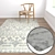 Luxury Carpet Set: High-Quality Textures 3D model small image 5