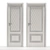 Title: Sherman Anthracite Glazed Interior Door 3D model small image 5