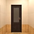 Title: Sherman Anthracite Glazed Interior Door 3D model small image 7