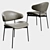 Luz Chair: Sleek and Stylish Seating. 3D model small image 1