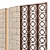 Elegant Dividing Screen 3D model small image 3