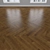 Oak Parquet: Herringbone, Linear & Chevron 3D model small image 3