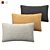 Cozy Cushions - V-Ray/Corona Materials (180K Polys, 2K Textures) 3D model small image 1