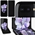 Sleek Samsung Galaxy Z Flip Black 3D model small image 2