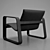 Elegant Nubi Poltrona Chair 3D model small image 3