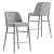 LUM Oak Bar Stool: Elegant Seating Choice 3D model small image 2