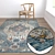 Luxury Carpet Set: High-Quality Textures 3D model small image 5