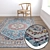 Versatile High-Quality Carpet Set 3D model small image 5