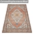 Luxury Texture Carpets Set 3D model small image 4