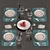 Modern Decor Table Set 3D model small image 1