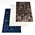 Texture Trio: 1200x1800 Rugs 3D model small image 1