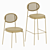 Drift Rattan Chairs: Modern Elegance for any Space 3D model small image 5