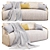 FormItalia Charleston: Modern Charm Sofa 3D model small image 1