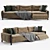 Elon 2015: Stylish Italian Sofa 3D model small image 1