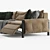 Elon 2015: Stylish Italian Sofa 3D model small image 3