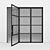  Modern Aluminum Door: Vray & Corona Compatible 3D model small image 3