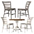 Sika Design Outdoor Dining Set 3D model small image 2