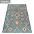 Luxury Rug Set: High-Quality Textures 3D model small image 2