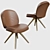 Sleek Modern Chair 1: Stylish Comfort 3D model small image 1