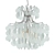 Bolla Glass Pendant Chandelier 3D model small image 1