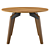 Oscar Round Dining Table: Stylish Elegance by SK Design 3D model small image 1