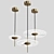 Nessa-B: Modern Pendant Light with LED Illumination 3D model small image 1