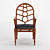 Elegant Circleback Chair: Pure Comfort 3D model small image 2