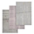 High-Quality Carpet Set 1416  3D model small image 1