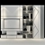 Modern TV Shelf Design by Studia 54 3D model small image 3