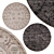 Elegant Circle Rugs | No. 054 3D model small image 1