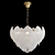 Garda Decor Swan Chandelier 3D model small image 1