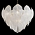 Garda Decor Swan Chandelier 3D model small image 2