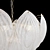 Garda Decor Swan Chandelier 3D model small image 3