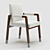 Modern Ellsworth Armchair | 3D Mesh & Textured 3D model small image 1
