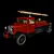 Blazing Red Fire Engine 3D model small image 2