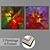 Artful Expressions: Set of Wall Paintings 3D model small image 1