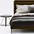 Modern Scandinavian Design: BoConcept Austin Bed 3D model small image 4