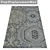 Luxury Texture Carpets Set 3D model small image 3