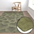 Luxury Texture Carpets Set 3D model small image 5