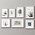 Modern Frame Set - Seven Frames in Five Colors 3D model small image 6