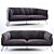 ComfortMax 3-Seater Sofa 3D model small image 1