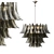 Murano Glass Vetro Chandelier 3D model small image 1